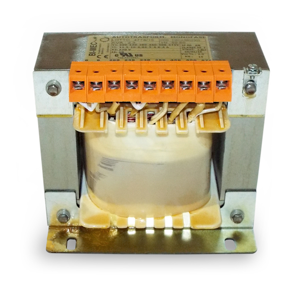 SINGLE PHASE TRANSFORMER T1 ULC SERIES Bi-mec Trasformatori 