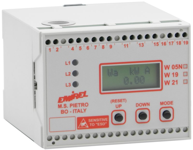 Wattmeter relay W19 Emirel 