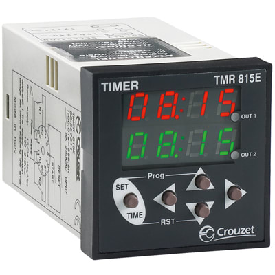 Digital Timer/Hour Meter  Crouzet 88870507