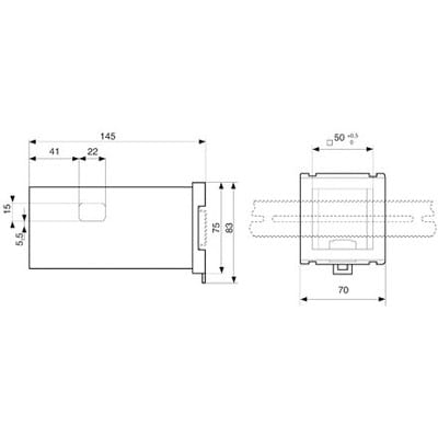 Panel Meter Accessory  Crouzet 26546805