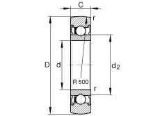   INA / Schaeffler LR6000-2RSR