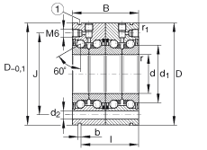   INA / Schaeffler ZKLF40100-2RS-2AP