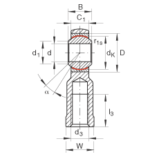   INA / Schaeffler GIKR10-PW