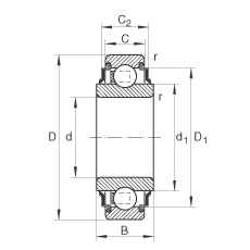   INA / Schaeffler 205-KRR