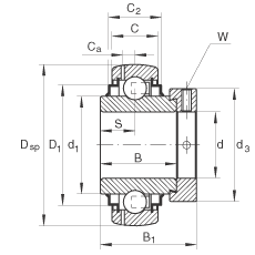   INA / Schaeffler GE40-KRR-B