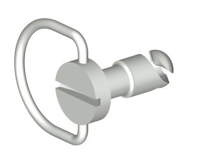 Quarter-Turn Fastener D4-BJR3-50 SOUTHCO 