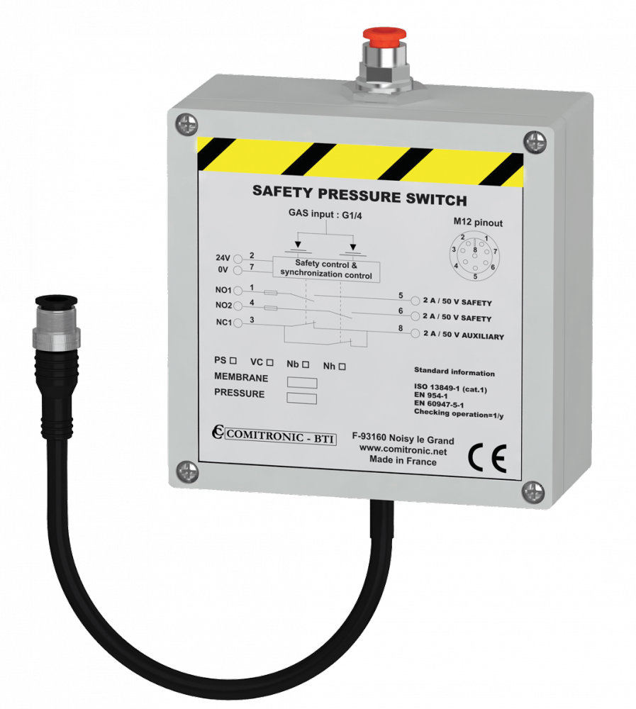 Pressure Control VS-NB-CAT1-24ACDC COMITRONIC-BTI 