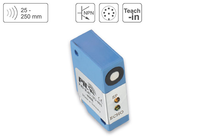 Ultrasonic Distance Sensor  PIL Sensoren P43-25-R40-PBT-N-CM8