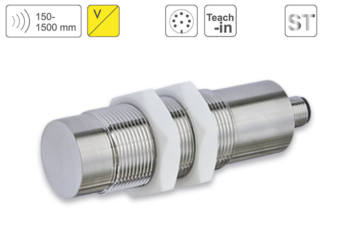 Ultrasonic Distance Sensor  PIL Sensoren P53-150-M30-U-CM12