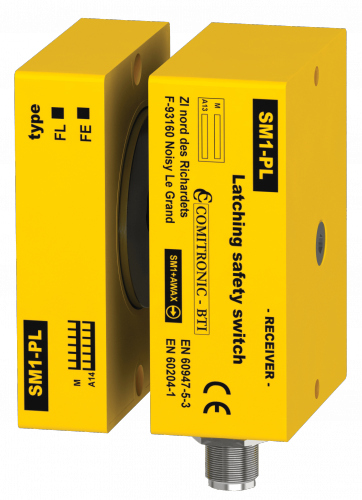 Electromagnetic safety lock SM1-OX- EOP-OX- FL COMITRONIC-BTI 