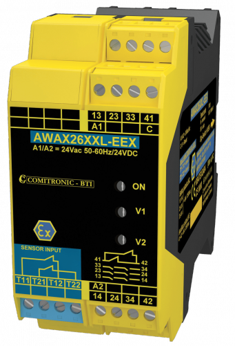 Emergency stop relay AWAX26XXL EEX COMITRONIC-BTI 