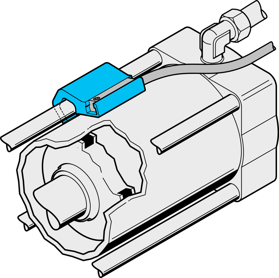 Sensor bracket MZ-MB Di-Soric 