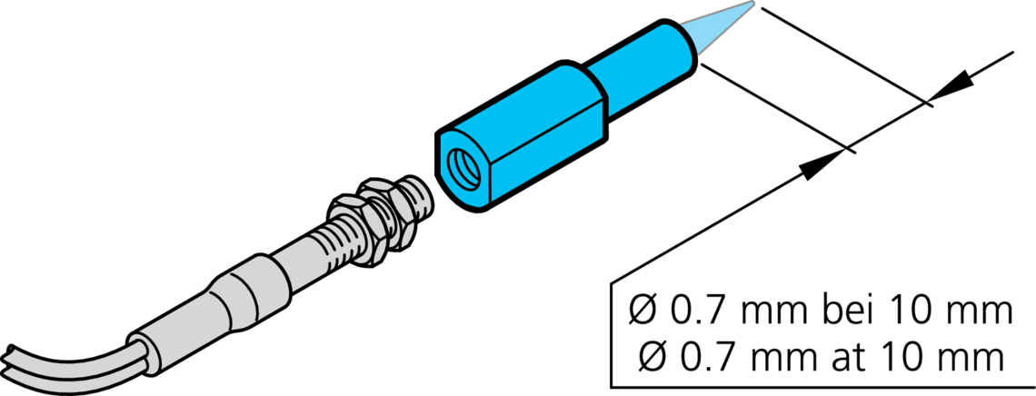 Optical head VO M4 Di-Soric 201885