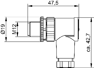 Сonnector VS2-4/W/PG7 Pulsotronic 44505133600