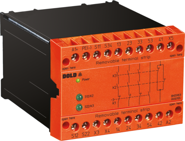 Emergency stop module BN5983.53 AC230V 50/60HZ DOLD 0031885