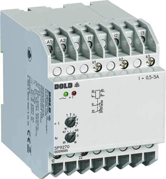 Current relay SP9271.12 AC/DC24V 1-10A DOLD 0056356