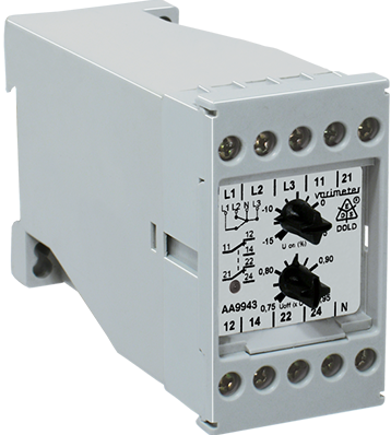 Monitoring relays AA9943.11 3AC50-400HZ 220/380V DOLD 0009314