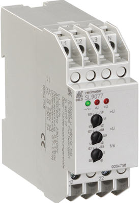 Over- and undervoltage relay IL9077.12/010 3/N AC100/58V 0,1-20S DOLD 0051265