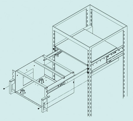 Mount Kit (for EIA rack)  (DISCONTINUED) 701965 Yokogawa 