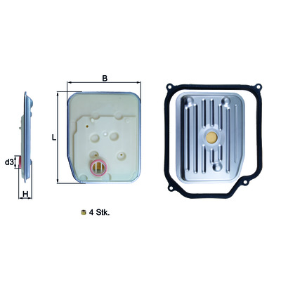  HX 147KIT1 MAHLE (Filtration Group) 