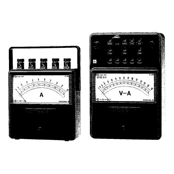 Portable Ammeters and Voltmeters  Series 2050 Yokogawa 