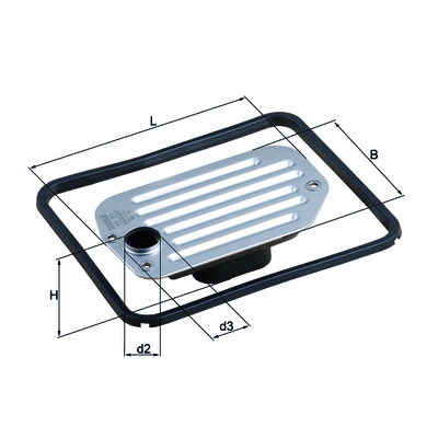  HX 85D MAHLE (Filtration Group) 