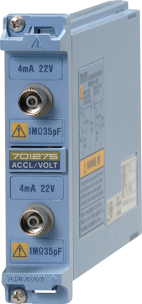 Acceleration & Voltage Input Module (w/AAF) 701275 Yokogawa 