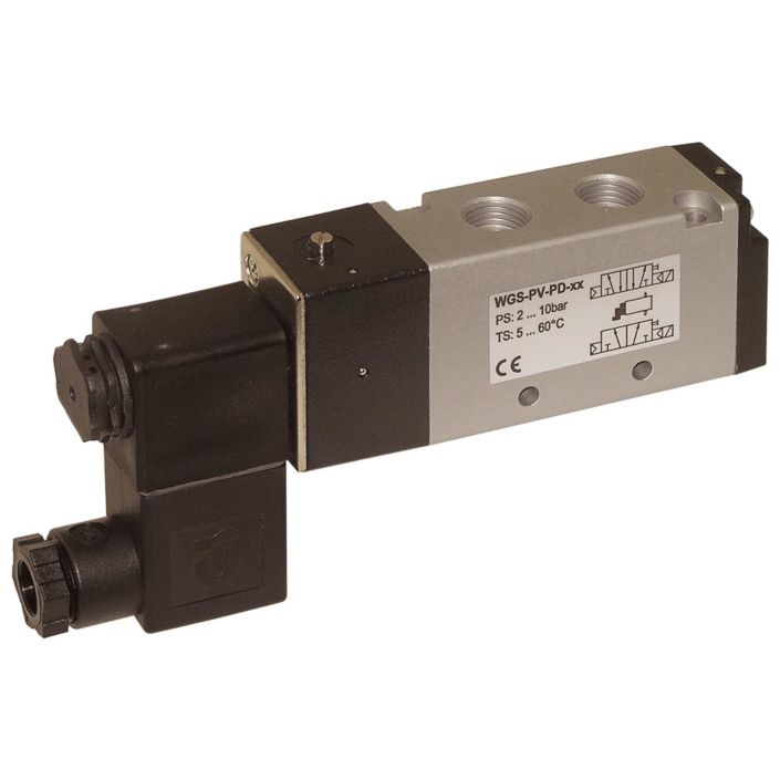 5/2 way solenoid valve  END-Armaturen WGS-PV-PD-24DC/N