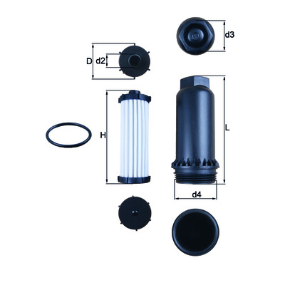  HX 151KIT MAHLE (Filtration Group) 