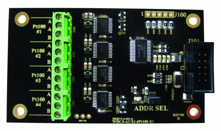 Expansion Board WDC4-AUXI-4PT100 4B Braime 