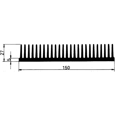 Heatsink WA212-0B Schaffner 